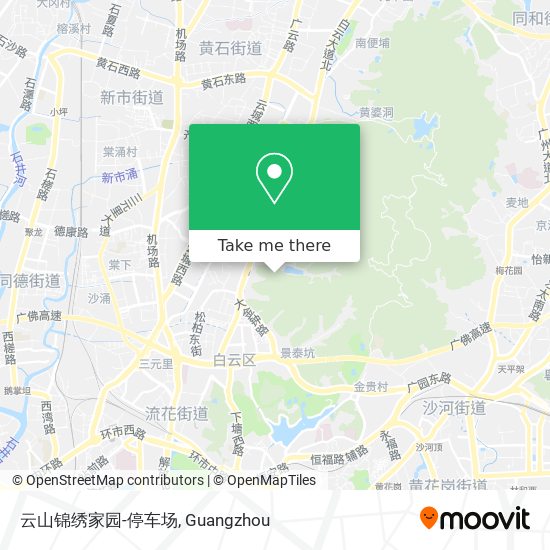 云山锦绣家园-停车场 map