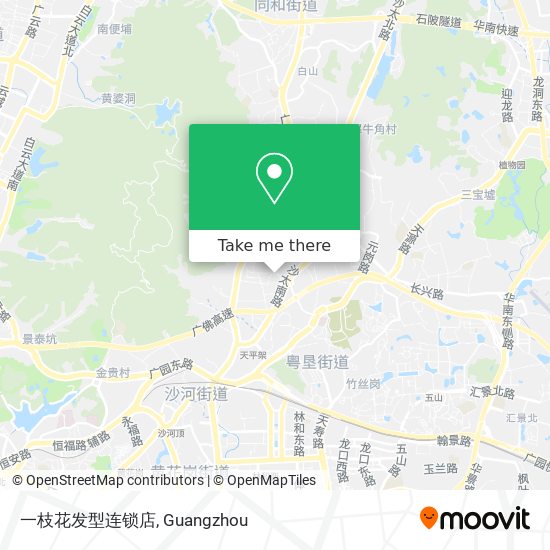 一枝花发型连锁店 map
