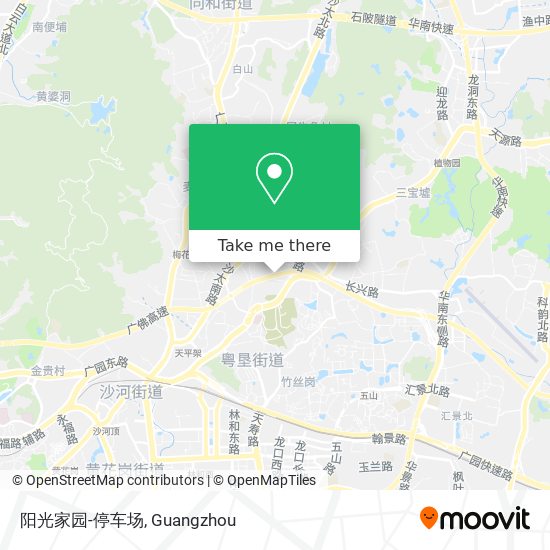 阳光家园-停车场 map