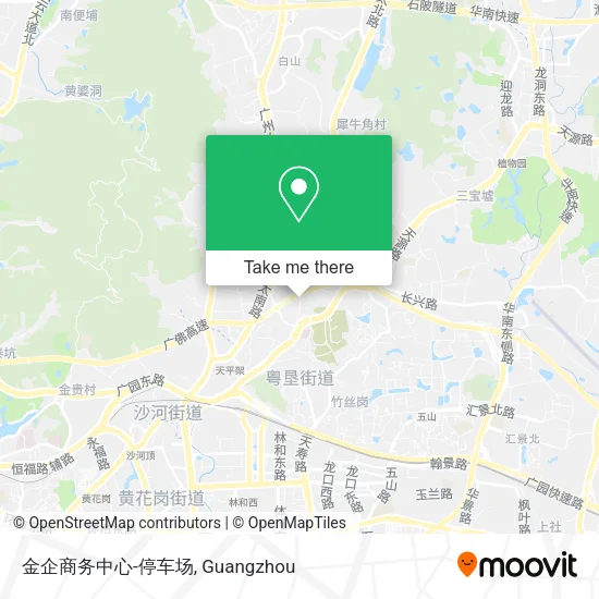 金企商务中心-停车场 map