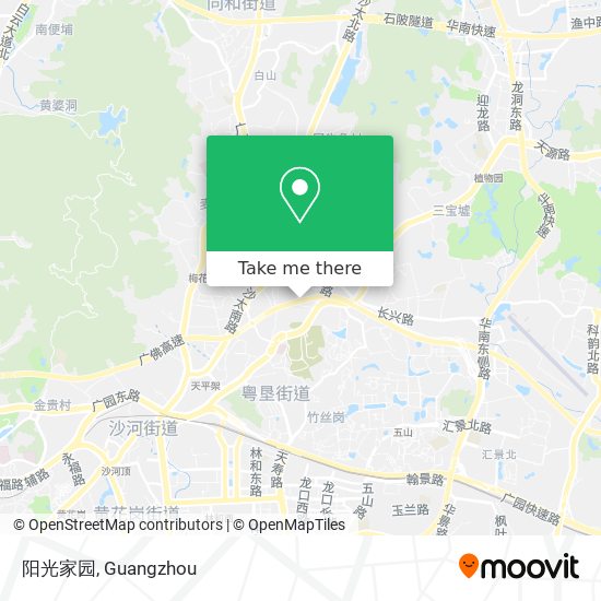 阳光家园 map
