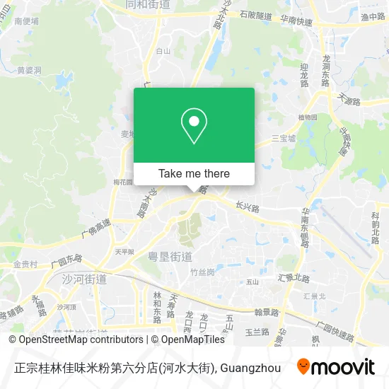 正宗桂林佳味米粉第六分店(河水大街) map
