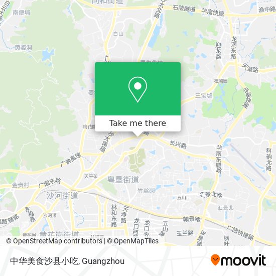 中华美食沙县小吃 map