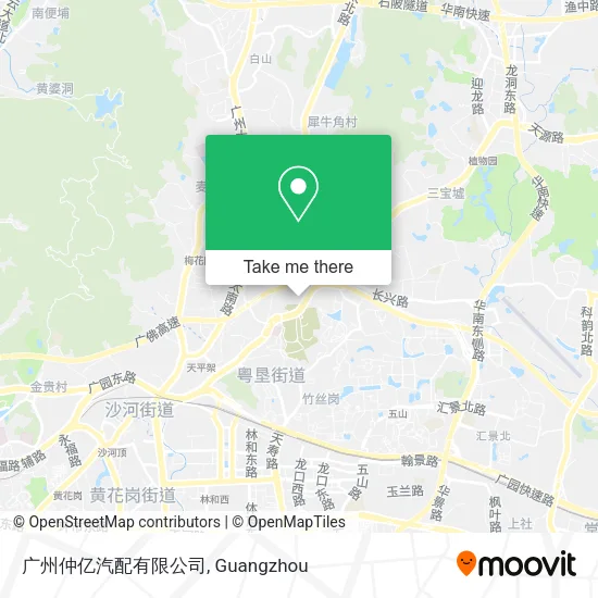 广州仲亿汽配有限公司 map