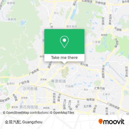 金晨汽配 map