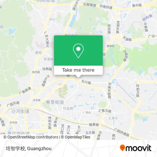 培智学校 map