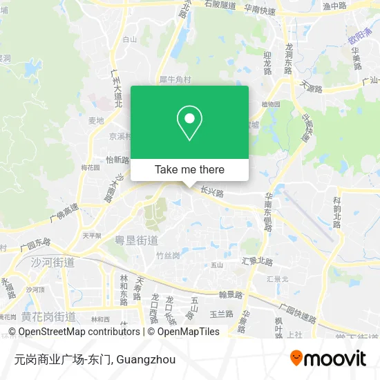 元岗商业广场-东门 map