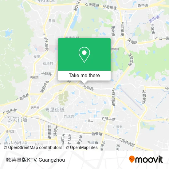 歌芸量版KTV map