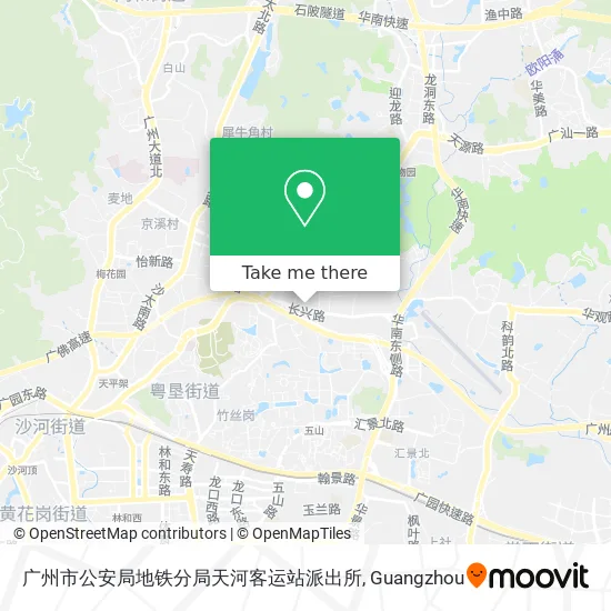 广州市公安局地铁分局天河客运站派出所 map