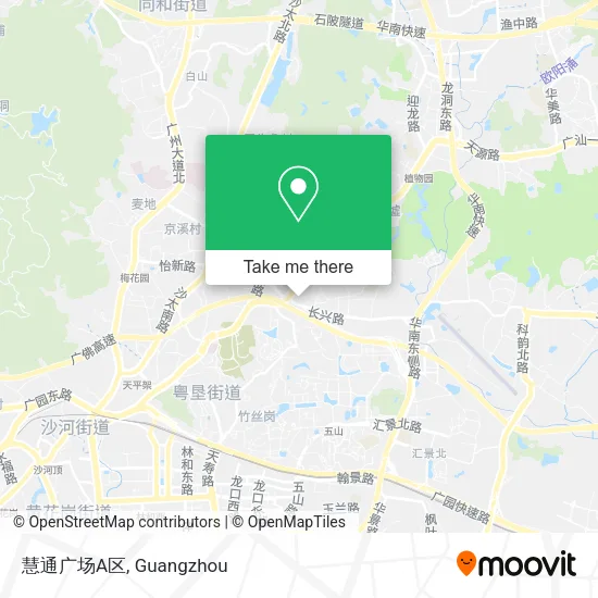 慧通广场A区 map