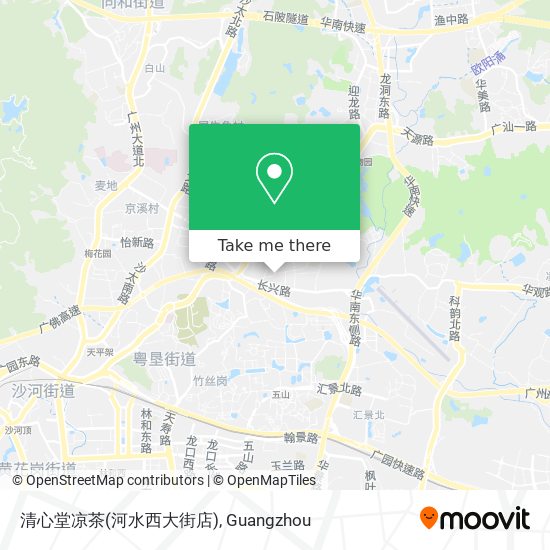 清心堂凉茶(河水西大街店) map
