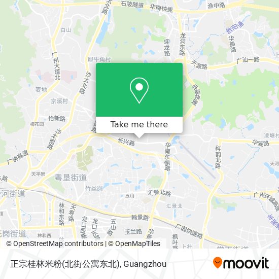 正宗桂林米粉(北街公寓东北) map