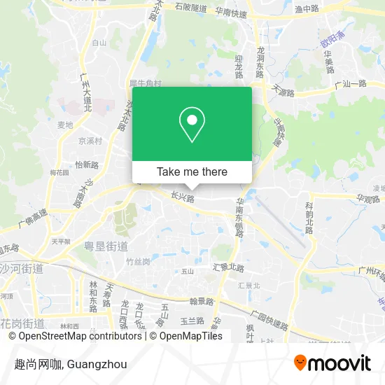 趣尚网咖 map