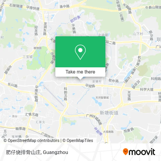 肥仔烧排骨山庄 map
