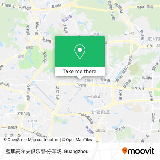蓝鹏高尔夫俱乐部-停车场 map