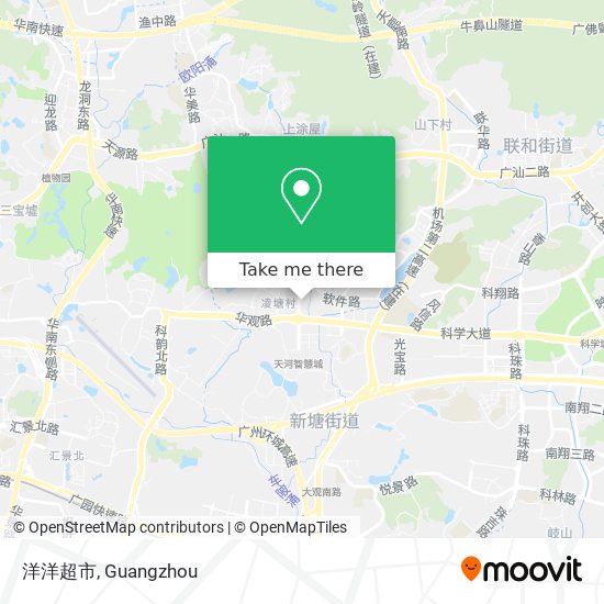 洋洋超市 map