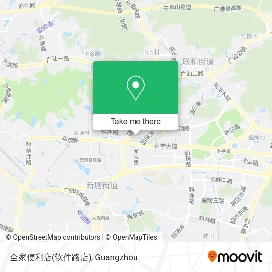全家便利店(软件路店) map