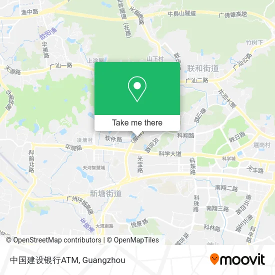 中国建设银行ATM map