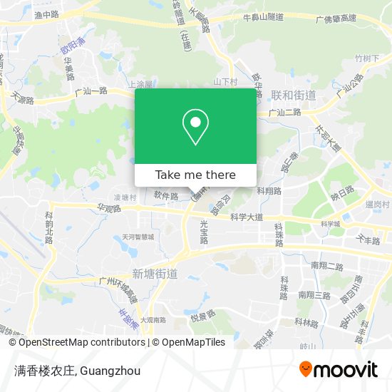 满香楼农庄 map