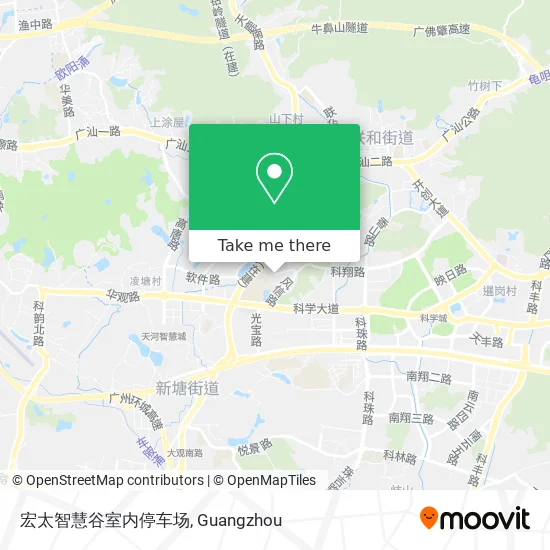 宏太智慧谷室内停车场 map