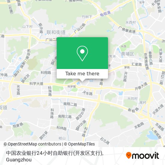 中国农业银行24小时自助银行(开发区支行) map