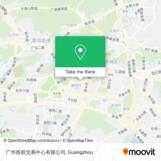 广州股权交易中心有限公司 map
