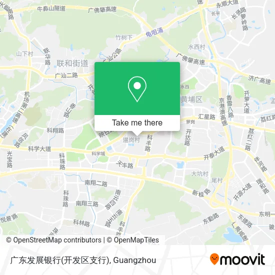 广东发展银行(开发区支行) map