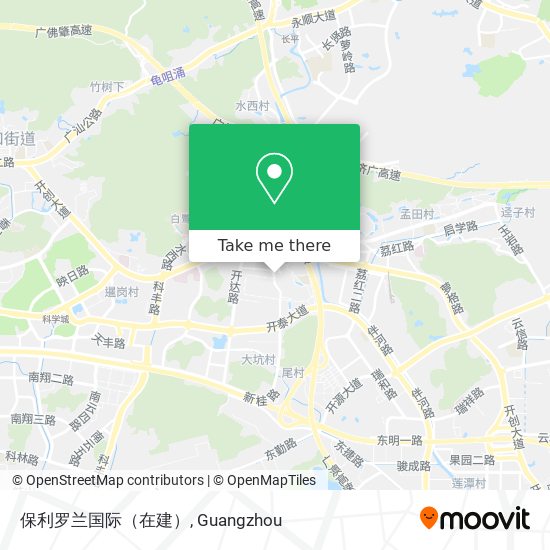 保利罗兰国际（在建） map