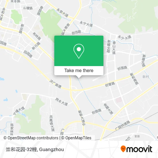 崇和花园-32幢 map