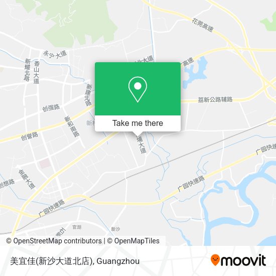 美宜佳(新沙大道北店) map