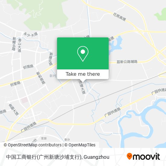 中国工商银行(广州新塘沙埔支行) map