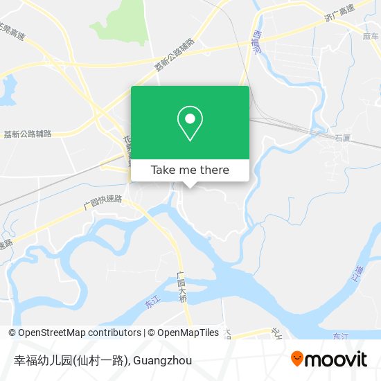 幸福幼儿园(仙村一路) map