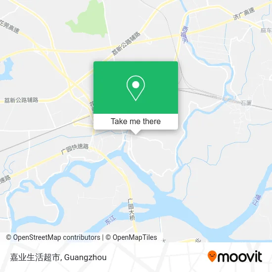 嘉业生活超市 map