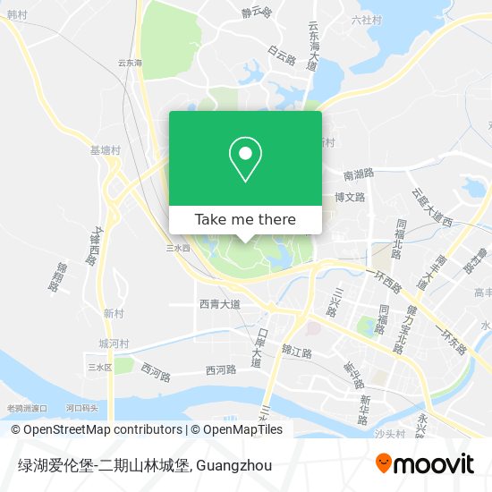 绿湖爱伦堡-二期山林城堡 map
