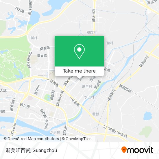 新美旺百货 map