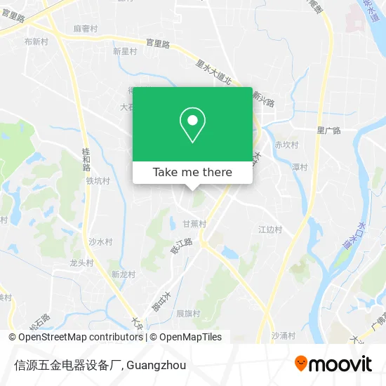 信源五金电器设备厂 map