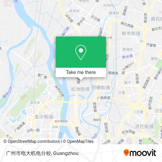 广州市电大机电分校 map
