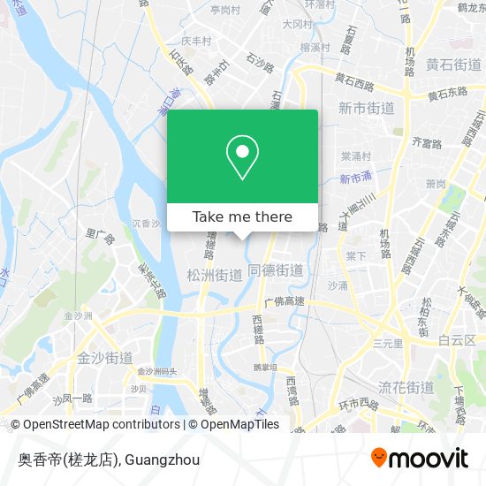 奥香帝(槎龙店) map