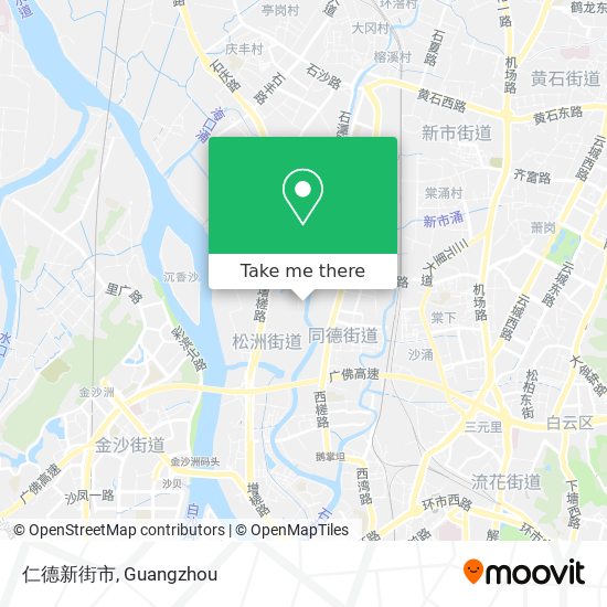 仁德新街市 map