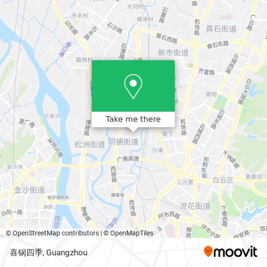 喜锅四季 map