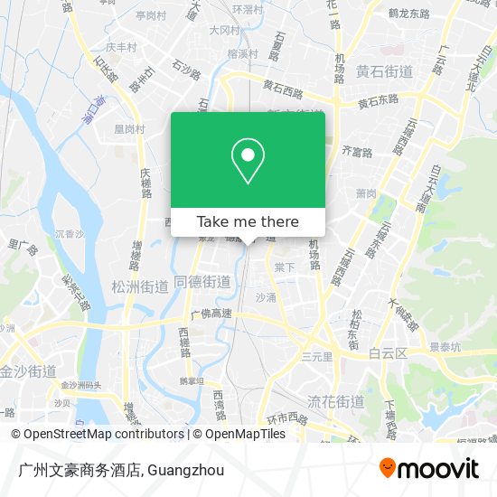 广州文豪商务酒店 map