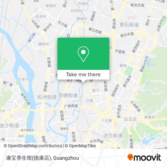 康宝养生馆(德康店) map
