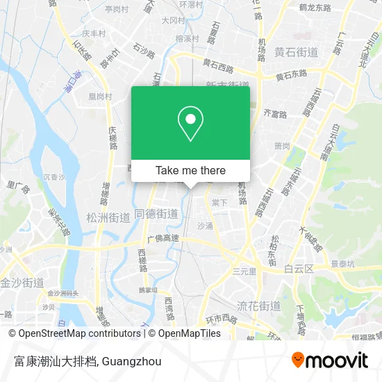 富康潮汕大排档 map