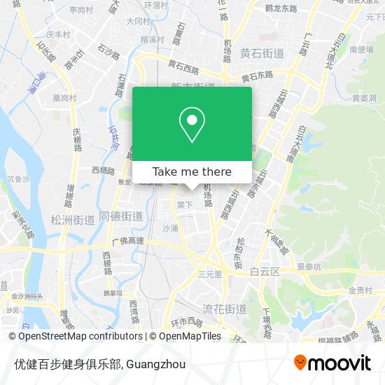 优健百步健身俱乐部 map