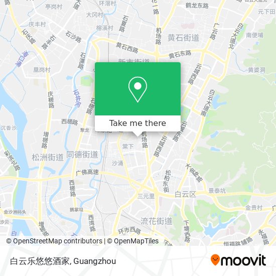 白云乐悠悠酒家 map