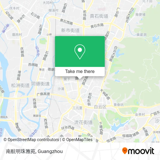 南航明珠雅苑 map