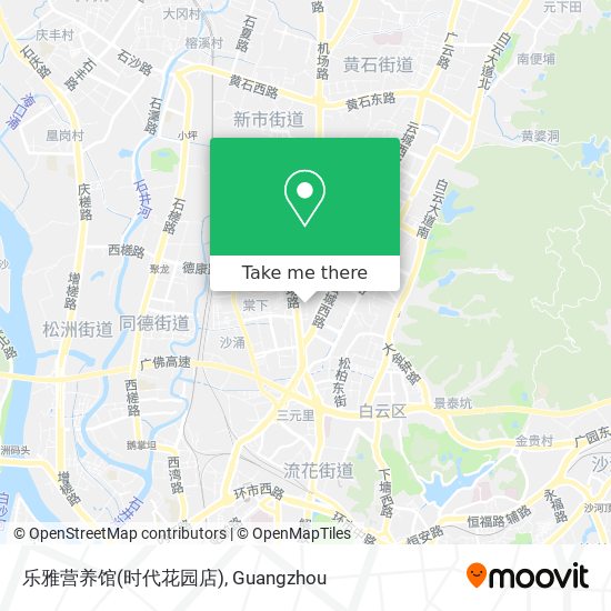 乐雅营养馆(时代花园店) map