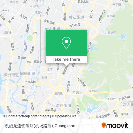 凯旋龙连锁酒店(机场路店) map
