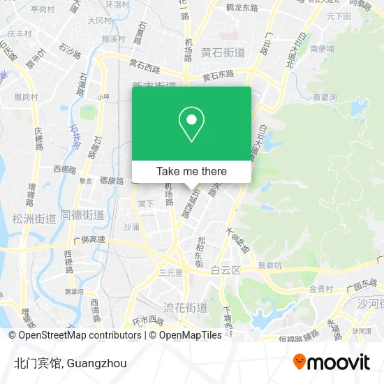 北门宾馆 map