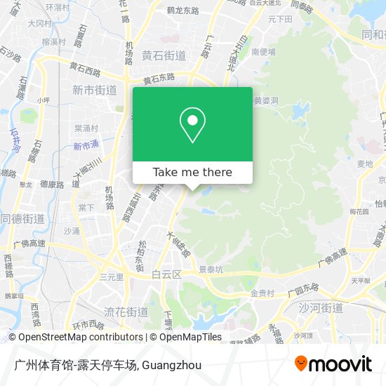 广州体育馆-露天停车场 map
